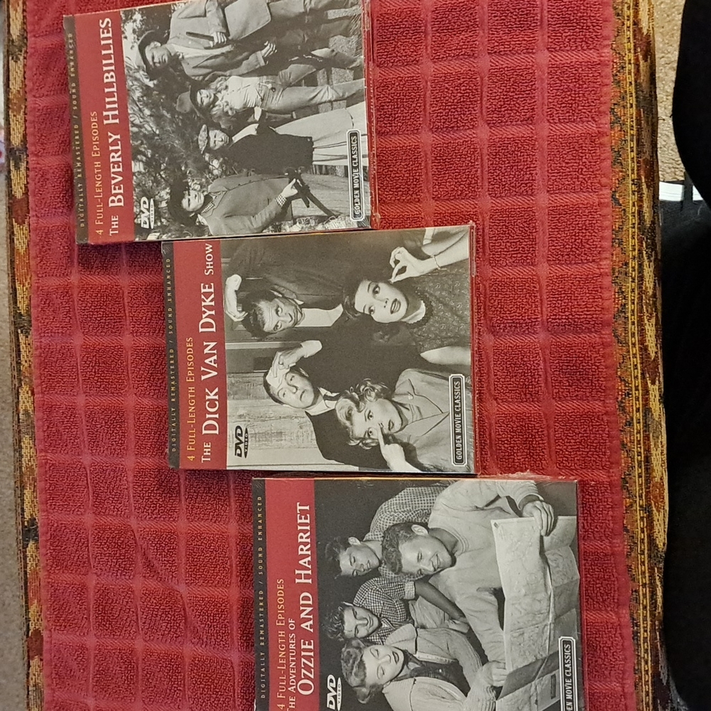 Beverly Hillbillies, Dick Van Dyke & Ozzie & Harriet - 4 episodes each dvd NEW!